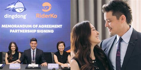 Marian Rivera proud of husband Dingdong for taking his business .